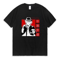 [Plus Size T shirt] Áo nam In Hình Bungou Stray Dogs Chuuya Nakahara Tumblr Grunge Harajuku Nhật Bản XQ