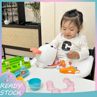 Pluscloth  Bộ dụng cụ nha khoa mô phỏng 31 chiếc Bộ đồ chơi nha sĩ thú cưng cho trẻ em Giả vờ chơi Bộ dụng cụ nha khoa Quà tặng Bé trai Bé gái Bàn chải đánh răng giáo dục Khay đựng kem đánh răng Nẹp gương miệng