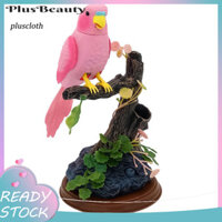 Pluscloth Đồ chơi chim điện tử Điều khiển bằng giọng nói Lễ hội tương tác Quà tặng mô phỏng Đồ chơi vẹt chim cho trẻ em