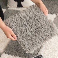 Plush Carpet Phòng ngủ Splice Maiden Dơ bẩn Bed Bed Blanket Phòng khách Chăn sàn Mat Trang chủ Flow Window Mat Ban