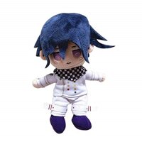 Plush Toy Soft Anime Doll Key Ring Danganronpa V3 Dangan Ronpa Oma Kokichi Komaeda Nagito Cosplay DIY Creative