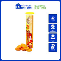 Plusssz Gold Max Multivitamin – Viên Sủi Tăng Cường Đề Kháng Hương Cam 20 Viên