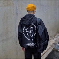 PM Áo khoác nam Áo khoát nam gió dù 2 lớp chống nắng Sam Angel thời trang cá tính bao đẹp - M204 - ĐEN,M<55KG