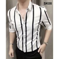 PM Áo sơ mi nam SK08 trẻ trung năng động PM Fashion