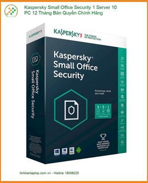 Phần mềm diệt virut Kaspersky Small Office Security (1 Server + 05 máy trạm)