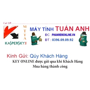 Phần mềm diệt virut Kaspersky Small Office Security (1 Server + 05 máy trạm)