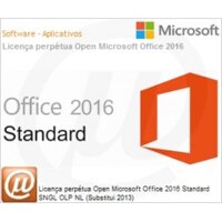 PM Microsoft OfficeStd 2016 SNGL OLP NL (021-10554)