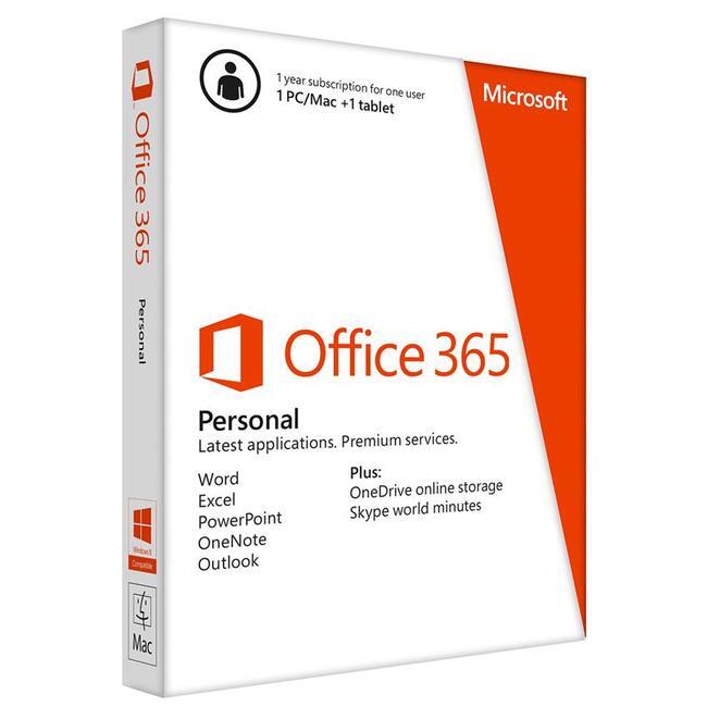 PM MS Office 365 Personal 32-bit/x64 English[2user/BQ 1 năm](QQ2-00036)