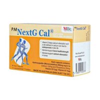 PM NextG Cal Viên Uống Hỗ Trợ Bổ Sung Canxi, Vitamin D3, Hỗ Trợ Phòng ngừa Loãng Xương ( Hộp 60 viên)