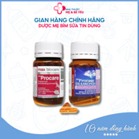 PM Procare và Procare Diamond - Vitamin Tổng Hợp Cho Phụ Nữ Có Thai Và Cho Con Bú (Hộp 30 Viên)