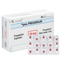 PMS - Pregabalin 75mg, điều trị đau thần kinh trung ương và ngoại biên