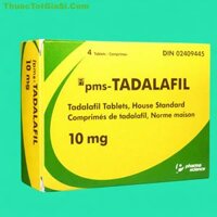 pms-Tadalafil 10mg – Thuốc điều trị rối loạn cương dương hiệu quả
