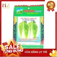 PN - Hạt Giống Cải Thảo F1 Gold Giòn, Ngọt, Giàu Dinh Dưỡng 1Gr - Trồng Rau Xanh Rau Sạch Bằng Đất Sạch, Mùn Dừa...