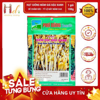 PN - Hạt Giống Mầm Giá Đậu Xanh 100g  Gói - Trồng Rau Xanh Rau Sạch Bằng Đất Sạch, Mùn Dừa và Phân Hữu Cơ