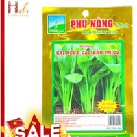 PN - Hạt Giống Rau Cải Ngọt  Cao Sản Giòn Ngọt  - Trồng Rau Xanh Rau Sạch Bằng Đất Sạch, Xơ Dừa Và Phân Bón Hữu Cơ