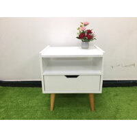 Pn7-Kệ tủ đầu giường ván gỗ HRM 2 tầng