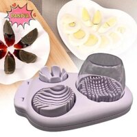 Pnpia 3in1 Máy thái trứng sáng tạo Máy thái trứng luộc cứng Máy thái thực phẩm nhà bếp Máy thái rau quả Hướng dẫn sử dụng Máy thái lát Đồ dùng nhà bếp gia đình Boutique