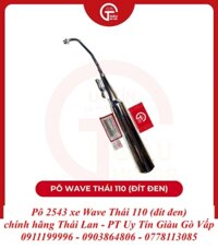Pô 2543 Đít Xi - Đít Đen Xe Wave Thái 110 Chính Hãng Thái Lan