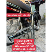 PÔ 2543 ÊM VÀ MÓC NHỒI BÔNG NỔ BAO LỰC GẮN WAVE 50_100, DREAM ,CUP, ELEGANT