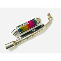 Pô ahm 7 Màu  Cổ lon gắn Sirius, wave, dream BẢO LONG RACING - xe wave, dream