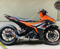 Pô AHM chính hãng Malaysia full cổ pô titan cho Exciter 155