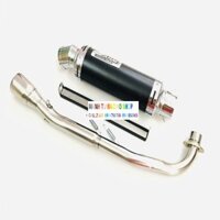 pô ahm gắn wave màu đen