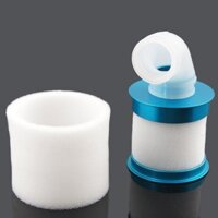 Pô air đầu lọc gió cho xe điều khiển chạy xăng 1/8 option nhôm