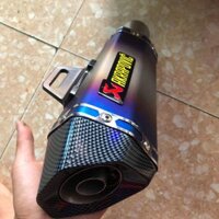 Pô Akrapovic lục giác mạ titan