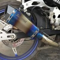 Pô Akrapovic lục giác mạ titan