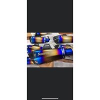Pô Akrapovic màu TITAN - Ak đùi gà hàng xịn