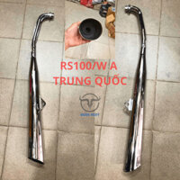 PÔ, BÔ, ỐNG XẢ XE RS trung quốc, gắn được cho xe W@100 trung quốc