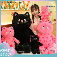 (Po) Búp Bê Sang Trọng Chấm Bi Hình Mèo Đồ Chơi Sang Trọng Bền Mềm Mại Thoải Mái Thú Nhồi Bông Để Trang Trí Nhà Cửa