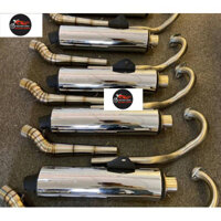 Pô CBR cổ 2 khúc gắn xe wave ,xe dream,xe sirius 50,xe exciter 50,xe cub 50