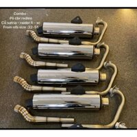 PÔ CBR RL + CỔ 2 KHÚC WAVE DREAM SIRIUS WAVE A110 EX135 EX150 WINNER SONIC RAIDER SATRIA GSX FUTURE...