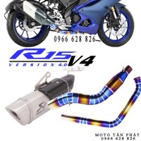 Pô độ yamaha r15v4, R15V4 đô pô ak r1 nổ siêu trầm ấm moto tấn phát