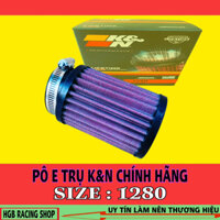 Pô e trụ K&N 1280 zin chính hãng USA