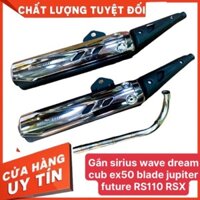 Pô ex2010 Gắn Sirius RC-Fi Wave Dream Cub Ex50 Wave RSX...