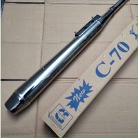 Pô gắn xe Cub 82, Dd, Cub 78 81 70 hàng VD168 cao cấp - pô xe máy