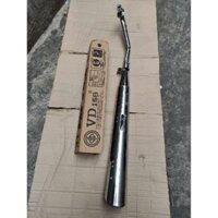 Pô gắn xe Wave RS100, Wave Alpha 100 2008-16 hàng VD168 - pô xe máy