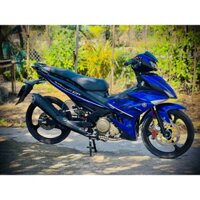 Pô LC V6 Móc Ấm Dành Cho Exciter 135 - 150 - 155 Full Ốp Kèm Cổ Innox 32mm