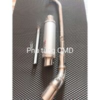 Pô Leovince bạc kèm cổ 2 khúc from STB nhổng gắng sirius dream wave future 1 WRS