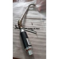 Pô LeoVince kèm cổ 2 khúc inox 304 gắn xe Dream/ Wave/ Sirius/ Cup/ Axelo/ Elegant/ Jupiter/ Future