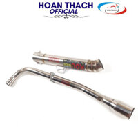 Pô Lon Kou Kèm Cổ Pô STB Cho Xe Máy Sirius Màu Trắng HOANTHACH SP001374 trumsidothien