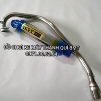 Pô Over kèm cổ pô Raider Satria FI