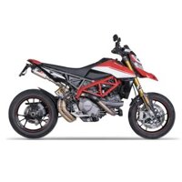 Pô QD Exhaust Twin Gunshot titanium slip-on cho Ducat Hypermotard 950