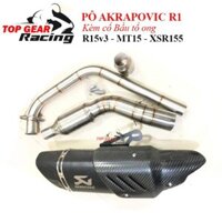 Pô R1 lắp xe R15v3 - Lắp như zin - Cực đẹp cực sịn TOPGEAR