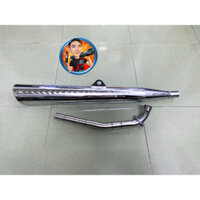 Pô RS-S100(2543) Móc Nĩ Hơi Cổ Rời Inox27 Có Thể Gắn Chế Wave A110 S110 RSX110 Sirus50