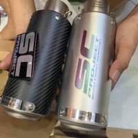 Pô sc bạc titan, sc carbon, sc project khắc lazer siêu đẹp