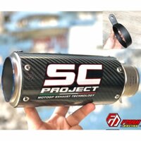 PÔ SC CARBON PROJECT CHÂU ÂU (TITAN 100% VỎ NGOÀI CARBON)