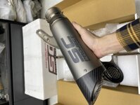 Pô SC PROJECT S1 GP full titanium Họng 60mm hàng chính hãng Italy